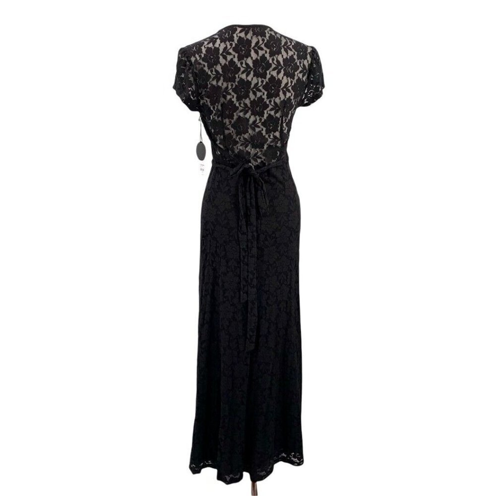 Amuse Society Great Lengths Black Lace Maxi Dress - Picture 7 of 8